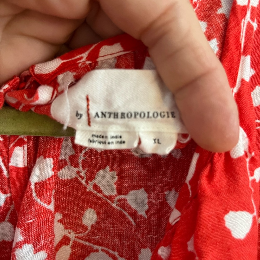 Anthropologie Flora Somerset Romper Linen Edition - Picture 2 of 2